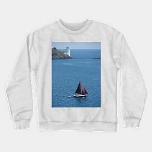 St Anthony`s Head, Cornwall Crewneck Sweatshirt